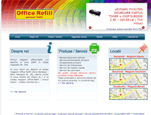 Tablet Screenshot of office-refill.ro